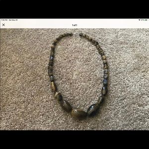 Jay King Style Tigereye Chunky Necklace